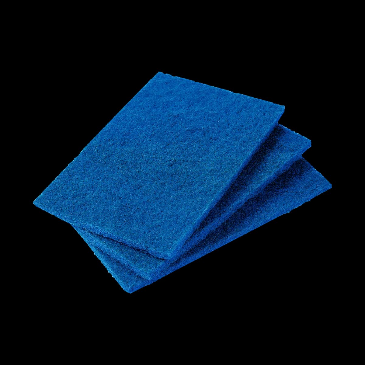 Lustrex — tampons abrasifs — coloris bleu, photographie 2