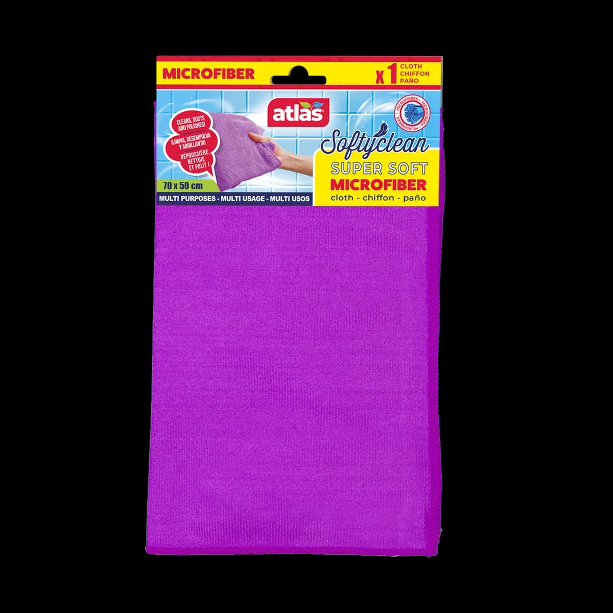 Softyclean 70 × 50 cm — ممسحة أرضيات — نسخة باللون بنفسجي، الصورة 2
