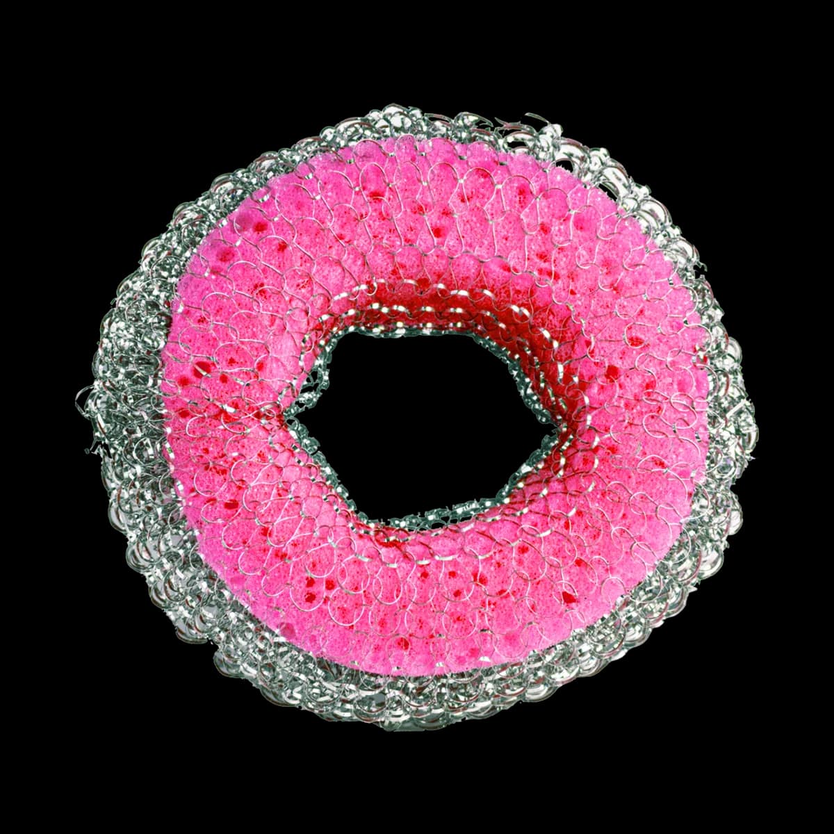 Spongemet Donut — tampon de nettoyage — photographie produit Atlas Limpieza