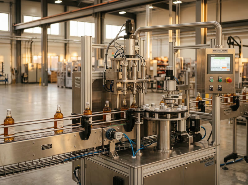 Machine d'emballage automatique en usine